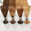 Wholesale remy human hair extensions u tip 26" virgin straight u tip hairextensions natural russian u tip hair extension vendors